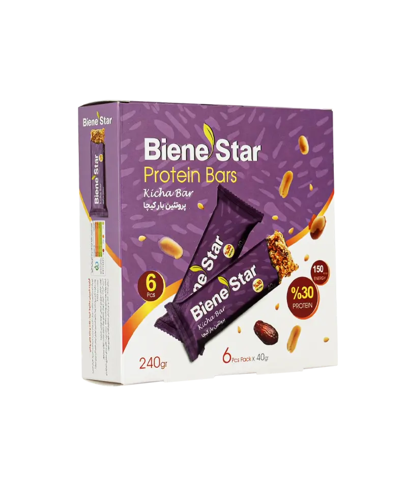 protein-kicha پروتئین بار کیچا - بسته ۶ عددی