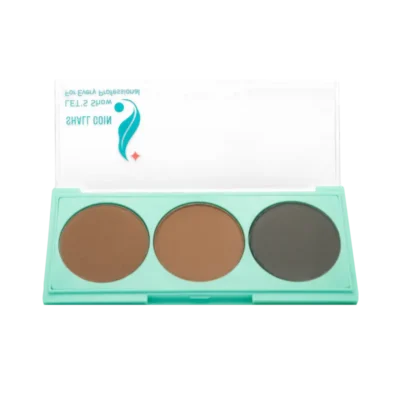 پالت سایه چشم ۳ عددی شماره ۶۰۱ - شال کوین