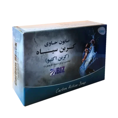 پک ۳ عددی صابون دست و صورت کربن سیاه(کربن اکتیو)