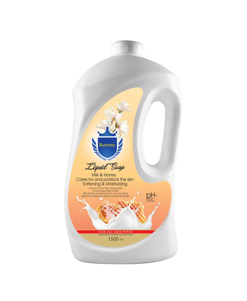 صابون مایع شیر و عسل گالن ۱۵۰۰ میلی لیتر