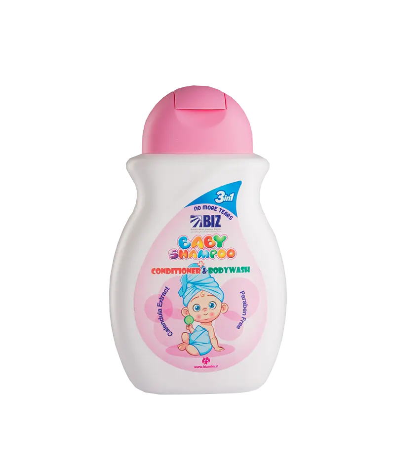 shampoo bacheh شامپو سر و بدن بچه حاوی مواد نرم کننده