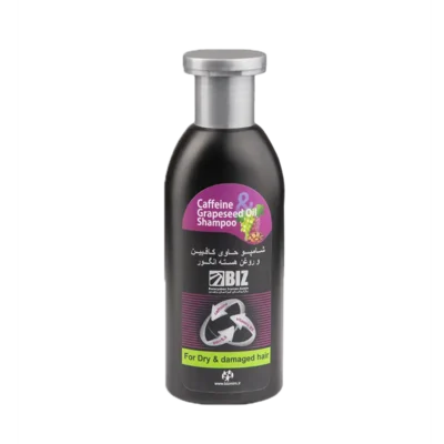 شامپو کافئین و روغن هسته انگور