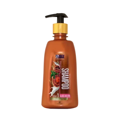 شامپو عصاره قارچ گانودرما مخصوص موهای خشک