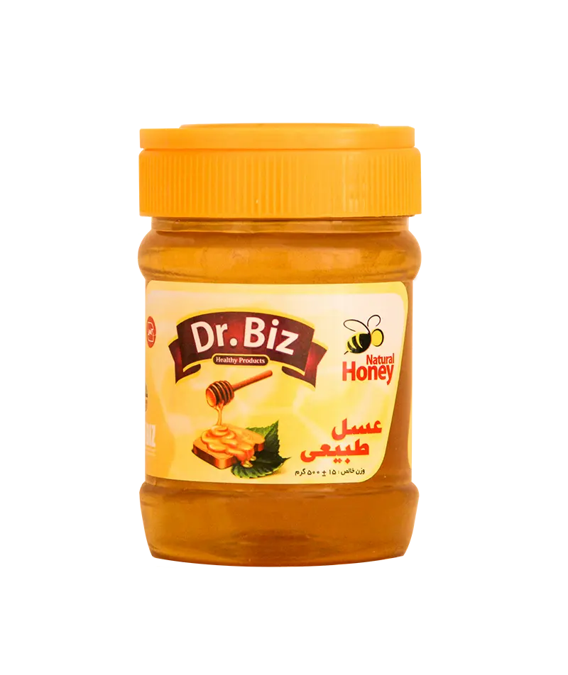asal drbiz عسل استاندارد ۵۰۰ گرمی Dr.BIZ