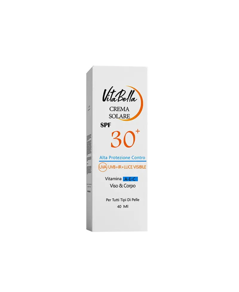 cream zed aftab birang-vitabella spf30 کرم ضد آفتاب spf۳۰ بی رنگ حجم ۴۰ میل ویتابلا