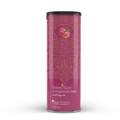 شربت انار حاوی عسل ۷۵۰ سی سی - بین استار