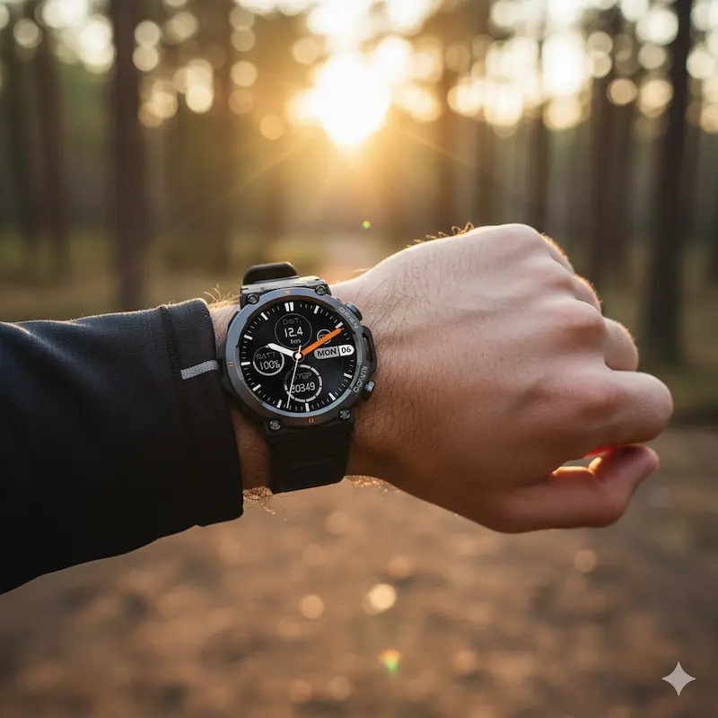 saat mochi digital ساعت هوشمند مدل T45i با بند سیلیکونی ضد حساسیت و نمایش ضربان قلب